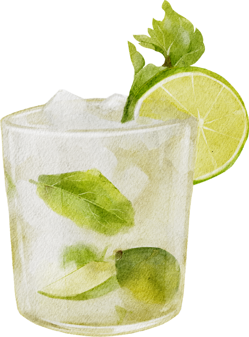 Skinny Mojito with Lime & Mint
